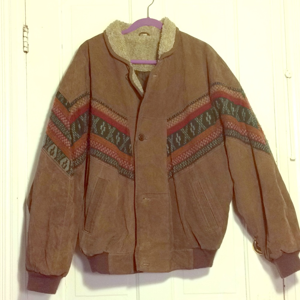 Vintage leather jacket - Picture 2 of 3